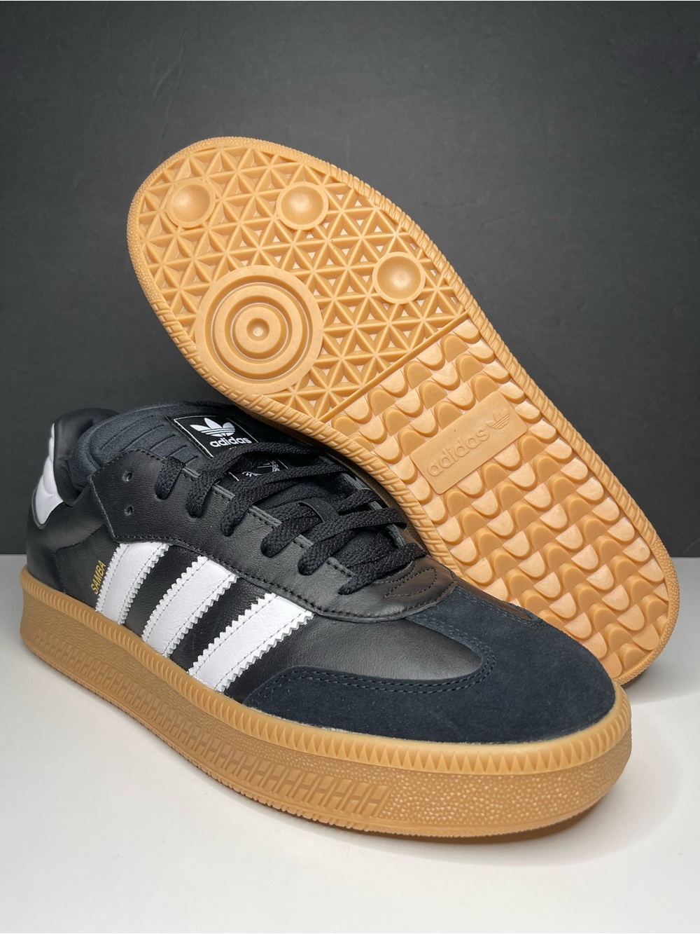 Adidas Samba XLG Black White IE1379 Men's Size 11.5